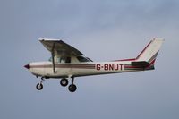 G-BNUT @ EGSH - Landing at Norwich. - by Graham Reeve