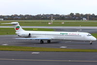 LZ-LDC @ EDDL - Bulgarian Air Charter, McDonnell Douglas MD-82, CN: 49217/1268 - by Air-Micha