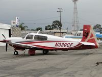 N330CF @ CCB - Parked at Foothill Sales & Service - by Helicopterfriend