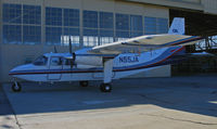 N55JA @ KCMA - Channel Islands Airways/CIA 1971 BN-2 in shade at home base - by Steve Nation