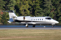 N424KW @ ORF - Chantilly Air 1999 Bombardier Learjet 60 N424KW rolling out on RWY 23 with reversers deployed after arrival from Manassas Regional Airport (KHEF). - by Dean Heald