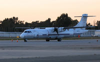 N819FX @ KOAK - 1993 ATR 72-212 freighter at Oakland's North Ramp - by Steve Nation