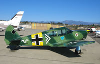 N2305B @ KCMA - Painted in Luftwaffe colors, this Temco GC-1B was photographed at Camarillo Airport, CA home base on balmy, sunny January 2007 picture postcard day - by Steve Nation