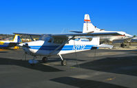 N3973F @ KCMA - Straight-tail 1958 Cessna 172 on sunny, balmy home ramp at Camarillo Airport in early Jan 2007 - by Steve Nation