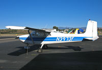 N3973F @ KCMA - Straight-tail 1958 Cessna 172 on sunny, balmy home ramp at Camarillo Airport in early Jan 2007 - by Steve Nation