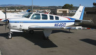 N6461D @ KCMA - Locally-based 1982 Beech B36TC at Camarillo Airport, CA on sunny, warm Jan day - by Steve Nation