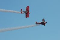 N74189 - Off airport. Team Guinot. N74189 (deux/2) and N707TJ (trois/3) display at the Wales National Airshow, Swansea Bay, Wales, UK - by Roger Winser