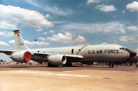62-3504 @ MHZ - KC-135R Stratotanker of 19th Air Refuelling Wing based at Robins AFB on display at the 1988 RAF Mildenhall Air Fete. - by Peter Nicholson