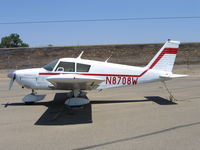 N8708W @ O52 - 1964 Piper PA-28-235 @ Yuba City, CA - by Steve Nation