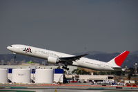 JA740J @ KLAX - Japan Airlines - by speedbrds