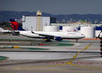 N851NW @ KLAX - Delta A330-200 former NWA departing against traffic with special permission from LAX ATC.  First time seeing Delta/NWA A330 at LAX. - by speedbrds