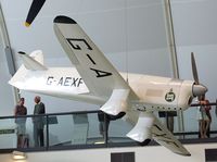 G-AEXF - Percival P-6 Mew Gull (E2H) replica at the RAF Museum, Hendon