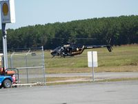 N778AW @ GWW - Wayne County Sheriff's Dept. Helicopter returning to base at Goldsboro-Wayne - by George Zimmerman