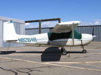 N9264B @ O27 - Straight-tail 1959 Cessna 175 @ Oakdale, CA home base (moved go Hollister, CA in 2009) - by Steve Nation