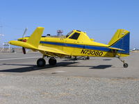 N73080 @ 3O1 - Newman Flying Service 1985 AT-400 with spray gear at Gustine, CA (sold to Tall Towers Aviation, Page, ND in May 2006) - by Steve Nation