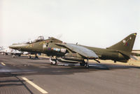 ZH665 @ EGQL - Another view of the 20[Reserve] Squadron Harrier T.10, callsign  Thumper 2, on display at the 1996 RAF Leuchars Airshow. - by Peter Nicholson
