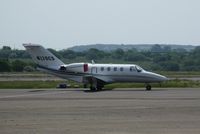 N130CS @ EGFH - Visiting Citation Jet - by Roger Winser