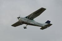 G-BOHH @ EGFH - Resident Cessna Skyhawk departing Runway 22. - by Roger Winser