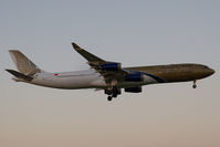 A9C-LG @ EGLL - Gulf Air A340-300