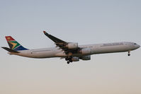 ZS-SND @ EGLL - South African Airways A340-600