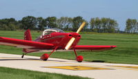 N92JG @ KC77 - On Taxiway at Popular Grove, IL. - by W. R. Lang