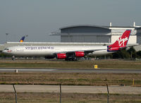 G-VATL @ LFBO - Taxiing holding point rwy 14R for departure after long term storage at LFBT... - by Shunn311