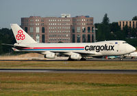 LX-MCV @ ELLX - Taxiing to the Cargo area... - by Shunn311