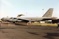 60-0001 @ MHZ - B-52H Stratofortress of 20th Bomb Squadron/2nd Bombardment Wing on display at the 1996 RAF Mildenhall Air Fete. - by Peter Nicholson
