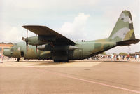 88-0193 @ MHZ - MC-130H Hercules of the Mildenhall-based 7th Special Operations Squadron on display at the 1996 RAF Mildenhall Air Fete. - by Peter Nicholson