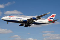 G-BNLR @ EGLL - British Airways 747-400