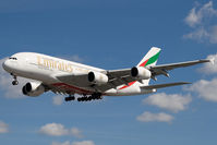 A6-EDF @ EGLL - Emirates A380-800