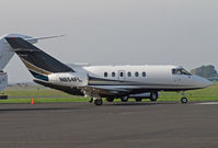 N854FL @ KAPC - Flight Options (Richmond Heights, OH) 1999 Hawker 800XP departing for KOAK/Oakland Intl Airport, CA as OPT854 - by Steve Nation