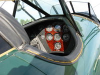 N110AS @ SZP - 2005 Waco Classic YMF-F5C, Jacobs R755B 275 Hp, rear cockpit panel - by Doug Robertson