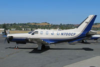 N700CF @ KCCR - S&K Commercial Properties Investment Co (Pleasant Hill, CA) for brief stop @ KCCR/Buchanan Field, Concord, CA home base - by Steve Nation