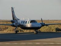 LV-MEG @ SAVC - The Aerostar LV-MEG, ex N9812Q, ready for heavy weight flying tests at Comodoro Rivadavia Airport in Patagonia. - by Tinti Escobar