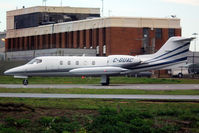 C-GUAC @ EGGW - Canadian 1980 Learjet 35A, c/n: 309 at Luton - by Terry Fletcher