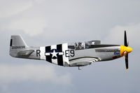 N5087F @ PAE - A P-51B at full throttle! - by Duncan Kirk