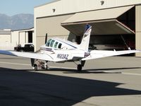 N123AZ @ CNO - Parked outside during hanger cleaning - by Helicopterfriend