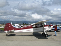 N2557C @ KWVI - 1954 Cessna 170B @ Watsonville, CA - by Steve Nation
