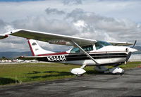 N3444R @ KWVI - ACA/aerial communications of america (titles) 1967 Cessna 182L @ Watsonville, CA - by Steve Nation
