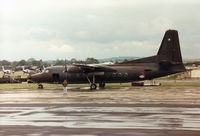 C-1 @ EGVA - F-27-100 Friendship, callsign Netherlands Air Force 18, of 334 Squadron on the flight-line at the 1993 Intnl Air Tattoo at RAF Fairford. - by Peter Nicholson