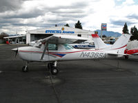 N436SA @ KCCR - Locally-based 1967 Cessna 150H @ Buchanan Field, Concord, CA just before a storm - by Steve Nation