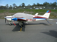 N18938 @ O61 - Locally-based 1977 Beech C24R with cockpit cover @ Cameron Airpark, CA (to owner in Seattle, WA by Aug 2009) - by Steve Nation