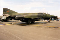35 65 @ EGVA - RF-4E Phantom, callsign Mission 3844, of AKG-52 at Leck on display at the 1993 Intnl Air Tattoo at RAF Fairford. - by Peter Nicholson