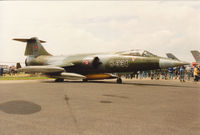 64-8334 @ EGVA - F-104G Starfighter of 181 Filo Turkish Air Force on display at the 1993 Intnl Air Tattoo at RAF Fairford. - by Peter Nicholson