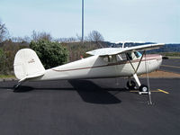 N76524 @ KPVF - Locally-based 1946 Cessna 120 @ Placerville, CA (to owner in Moody, MO by Nov 2007) - by Steve Nation