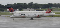 N830AY @ KMSP - Stormy day in MSP - by Todd Royer