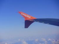 G-EZAW @ EHAM - approaching the Dutch coast on route to Amsterdam Schiphol Airport - by Chris Hall