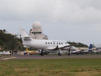 N487UE @ TNCM - ready for take off of Prinses Juliana Airport St Maarten - by Willem Goebel