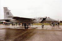 80-0029 @ EGVA - F-15C Eagle, callsign Eagle 11, of 57th Fighter Squadron based at Keflavik on display at the 1993 Intnl Air Tattoo at RAF Fairford. - by Peter Nicholson